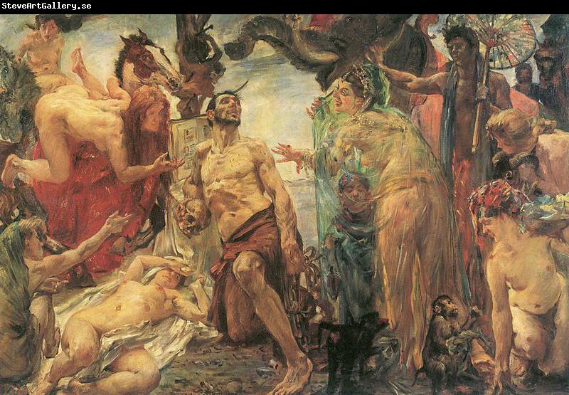 Lovis Corinth Versuchung des heiligen Antonius